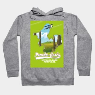 peneda-gerês national park Portugal map Hoodie